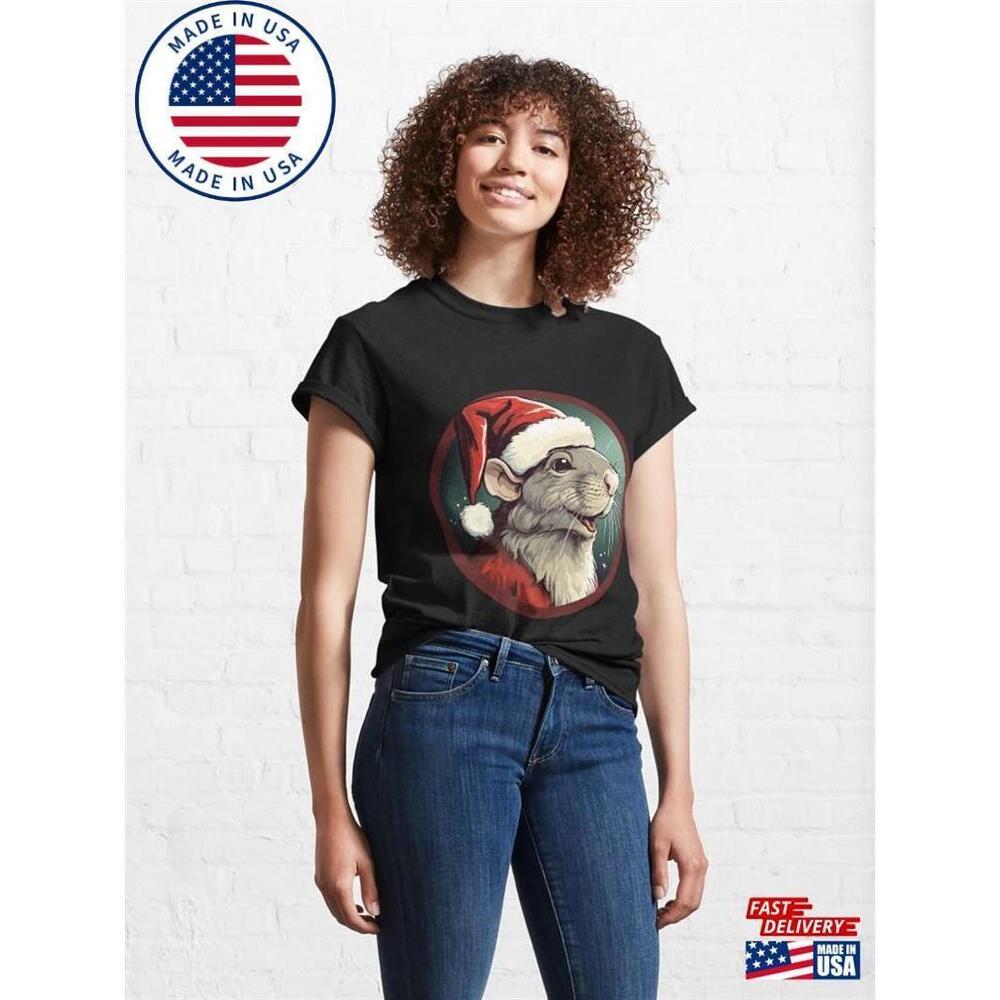 Rat Christmas Classic T-Shirt Unisex